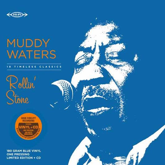 Muddy Waters - Rollin' Stone (Blue Vinyl+Cd) (Rsd 2025) - Blues - LP