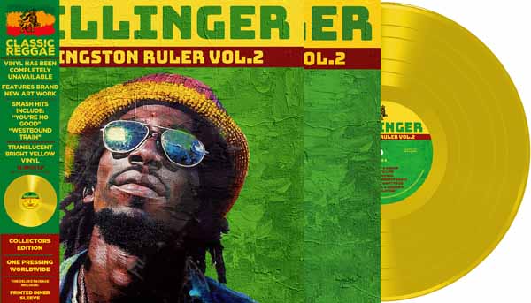 Dillinger - Kingston Ruler Vol.2 (Ltd.Yellow Vinyl) - <NONE> - LP