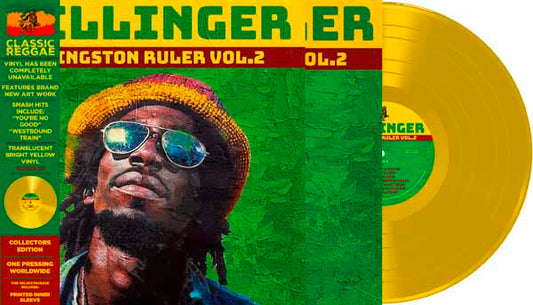 Dillinger - Kingston Ruler Vol.2 (Ltd.Yellow Vinyl) - <NONE> - LP