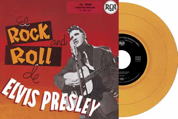 Elvis Presley - Ep Étranger N°19 - El Rock And Roll De Elvis Presley (Spain)(Orange Vinyl) - Rock/Pop - 7