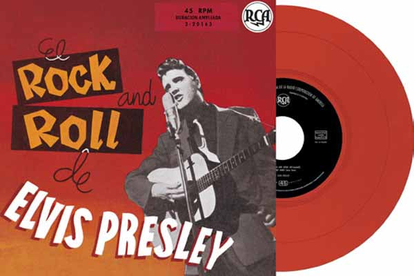 Elvis Presley - Ep Étranger N°19 - El Rock And Roll De Elvis Presley (Spain)(Red Vinyl) - Rock/Pop - 7