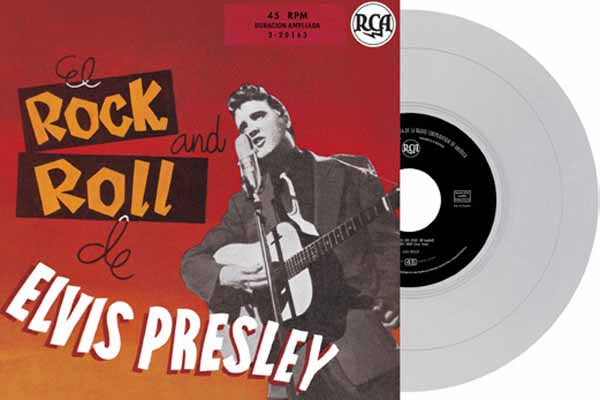 Elvis Presley - Ep Étranger N°19 - El Rock And Roll De Elvis Presley (Spain)(Silver Vinyl) - Rock/Pop - 7