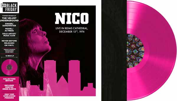 Nico - Live In Reims Cathedral - December 13Th, 1974 (Transparent Magenta Vinyl 2Lp) Black Friday 2025 - <NONE> - DLP