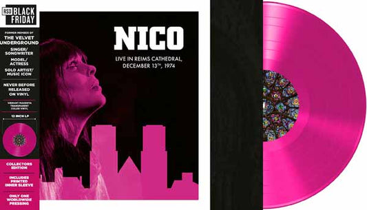 Nico - Live In Reims Cathedral - December 13Th, 1974 (Transparent Magenta Vinyl 2Lp) Black Friday 2025 - <NONE> - DLP