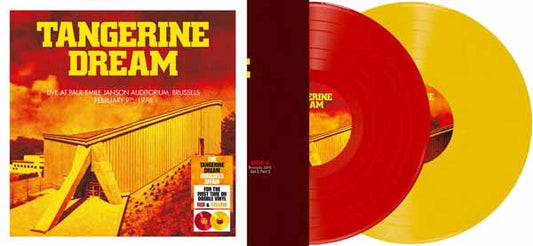 Tangerine Dream - Brussels 1976 (Solid Red & Solid Yellow Vinyl ) - Electronic - LP
