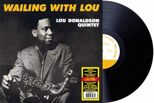 Lou Donaldson Quintet - Wailing With Lou - Jazz - LP