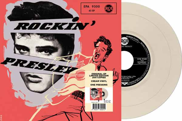 Immiserator - Ep ÂTranger Nâ21 - Rockin' Presley - Epa 9500 (Germany) (Limited 7" Cream Vinyl) - Rock/Pop - 7" Vinyl Music