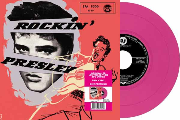 Various Artists - Ep ÂTranger Nâ21 - Rockin' Presley - Epa 9500 (Germany) (Limited 7" Pink Vinyl) - Rock/Pop - 7" Vinyl Music