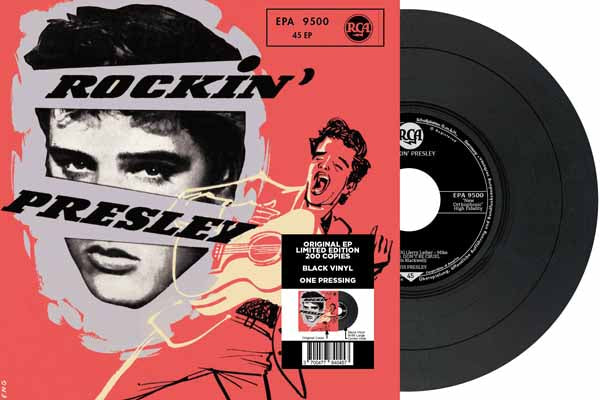 Sweaty Betty - Ep ÂTranger Nâ21 - Rockin' Presley - Epa 9500 (Germany) (Limited 7" Black Vinyl) - Rock/Pop - 7" Vinyl Music