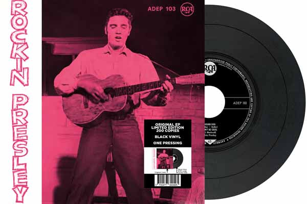 Immiserator - Ep ÂTranger Nâ22 - Rockin' Presley - Adep 103 (Denmark) (Limited 7" Black Vinyl) - Rock/Pop - 7" Vinyl Music
