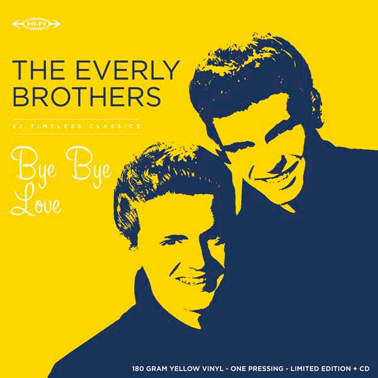 Everly Brothers, The - Bye Bye Love (Translucent Yellow Vinyl + 1 Cd) (Rsd 2026) - Rock - LP