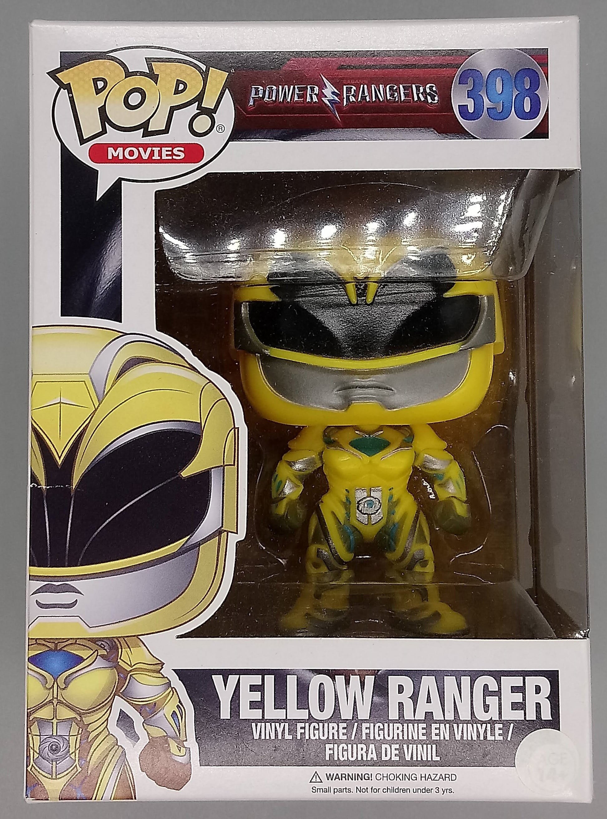 398 Yellow Ranger - Power Rangers Funko POP (Box Damage)