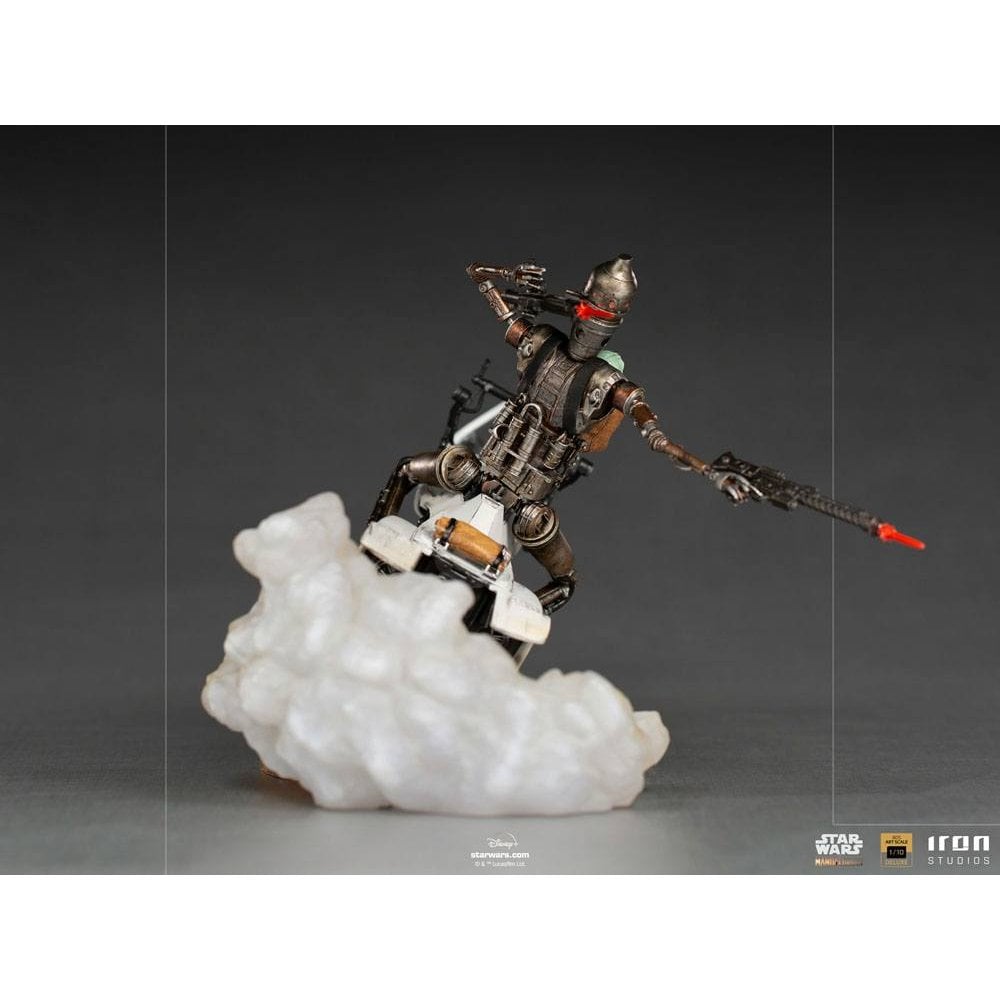 Star Wars The Mandalorian Deluxe Art Scale Statue 1/10 IG-11 & The Child 20 cm Scale Figures