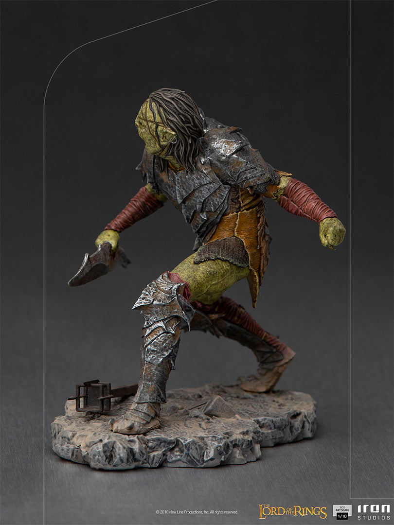 Scale Figure 1/10 Swordsman Orc - Lord of the Rings Scale Figures