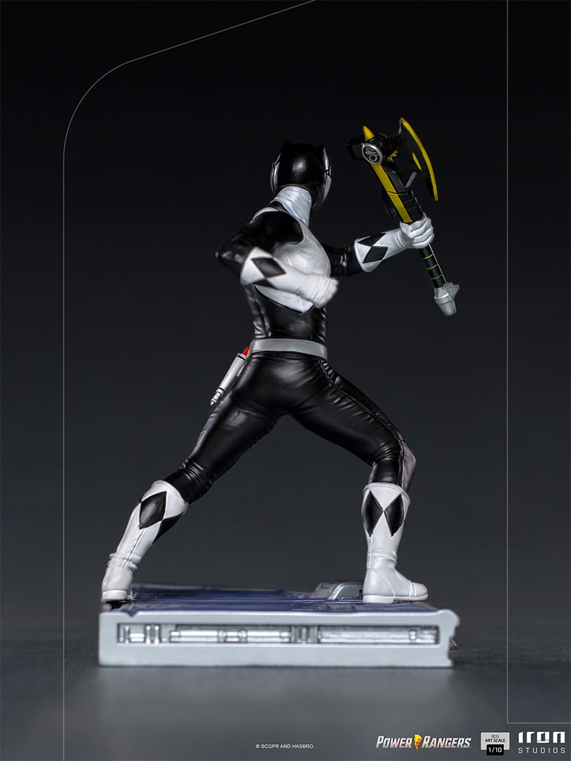 Scale Figure 1/10 Black Ranger - Mighty Morphin Power Rangers Scale Figures
