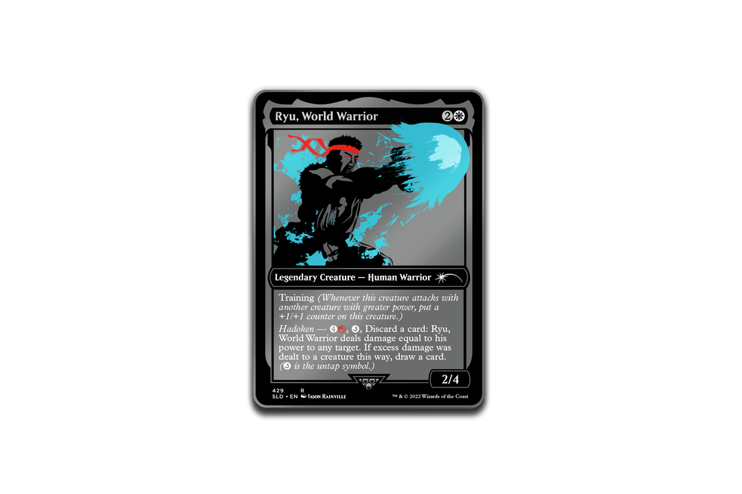 Pinfinity AR Pin: Limited Edition Pin Set - Magic the Gathering Secret Lair x Street Fighter PMTGSLSET002 Pin