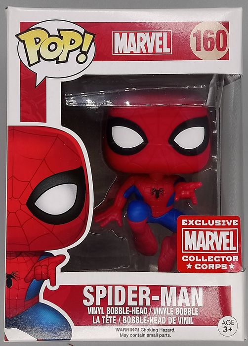160 Spider-Man (Action Pose) - Marvel Collector Corps MCC Funko POP Funko