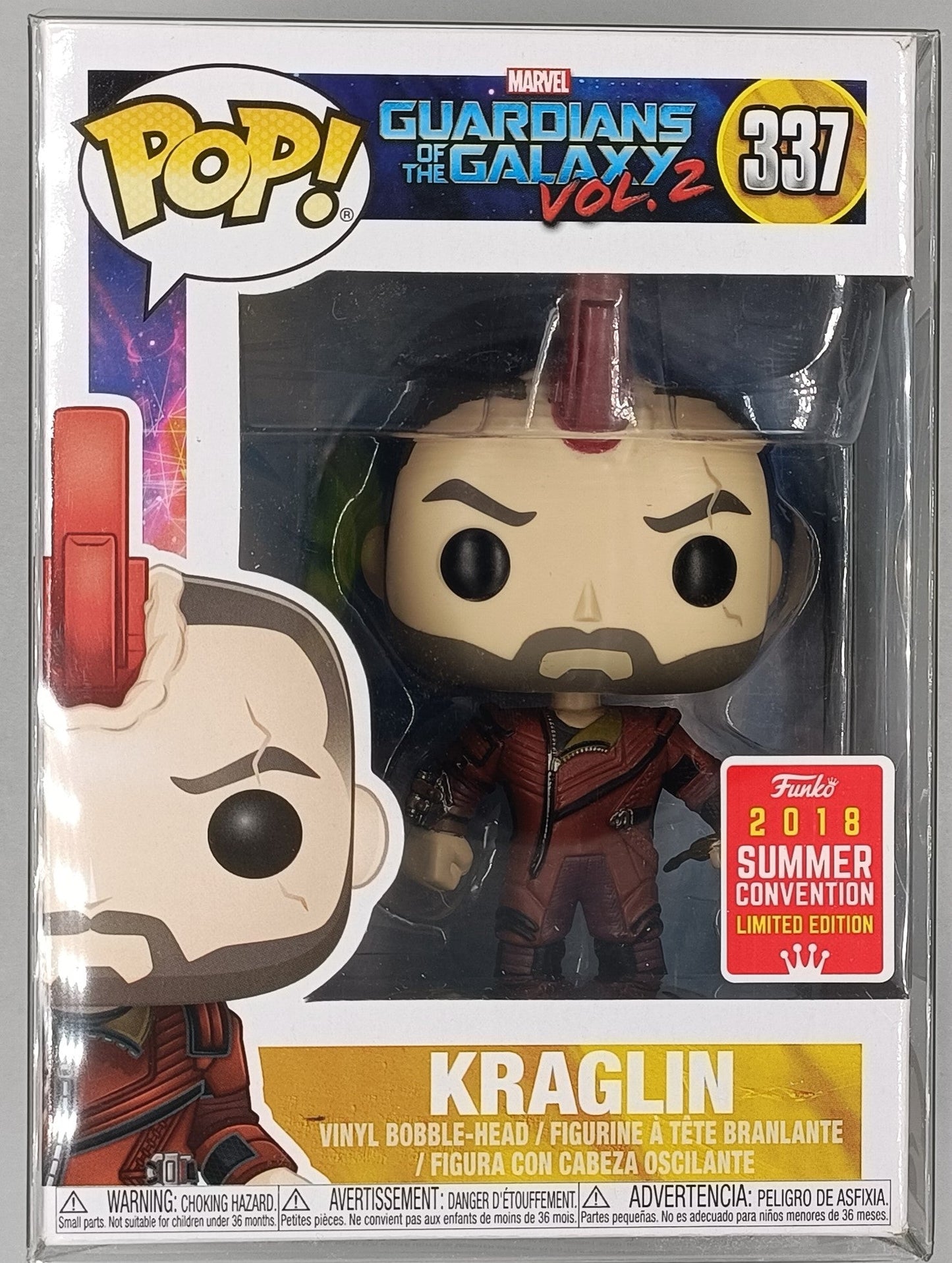 337 Kraglin - Marvel Guardians of the Galaxy: Vol. 2 2018 C Funko POP
