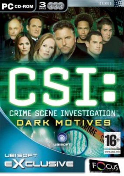 CSI: Crime Scene Investigation Dark Motives  for Windows PC MIcrosoft