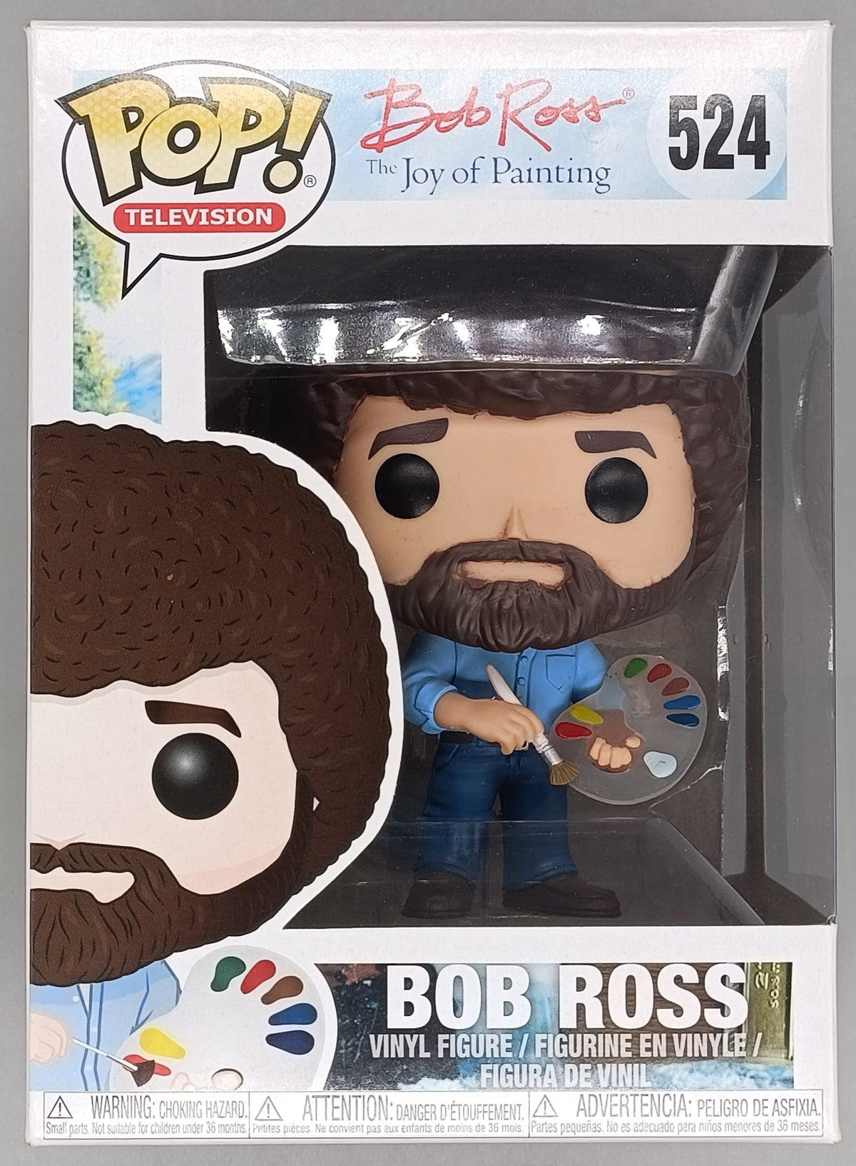 524 Bob Ross - Box Damaged Funko POP