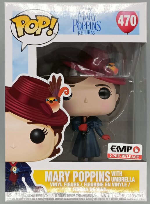 470 Mary Poppins (with Umbrella) - Disney Mary Poppins Funko POP
