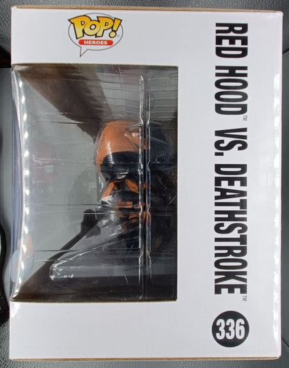 336 Red Hood vs. Deathstroke 30-000 Ltd - Box Damaged Funko POP
