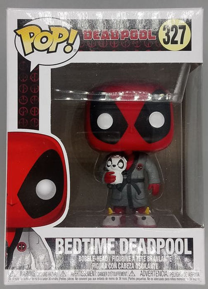 327 Bedtime Deadpool - Marvel - Box Damaged Funko POP