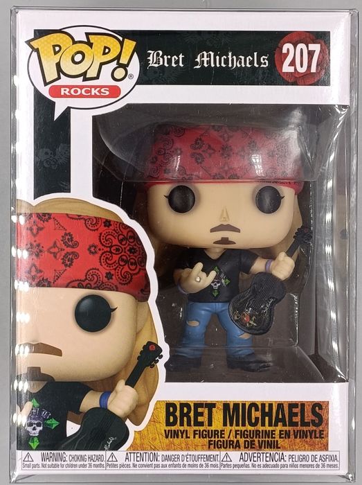 207 Bret Michaels - Rocks Funko POP