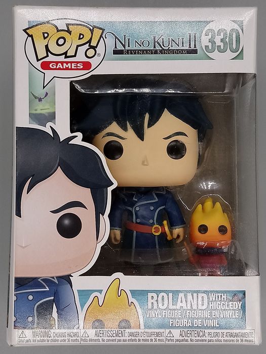 330 Roland (with Higgledy) - Ni No Kuni II - Box Damaged Funko POP