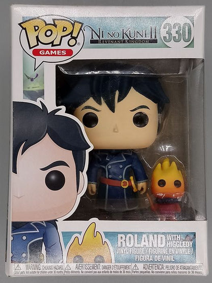 330 Roland (with Higgledy) - Ni No Kuni II - Box Damaged Funko POP