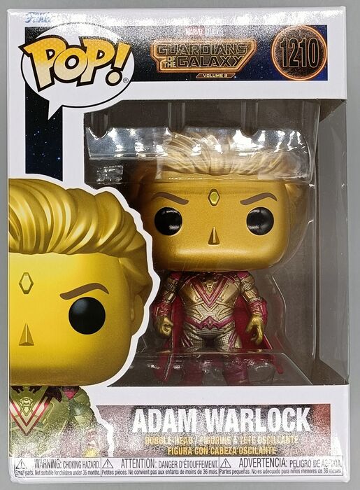 1210 Adam Warlock - Marvel Guardians Of the Galaxy 3 - Box Damaged Funko POP Funko