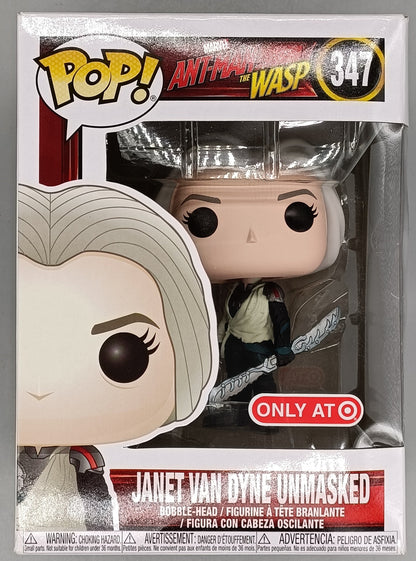347 Janet van Dyne Unmasked - Marvel Ant-Man & The Wasp Funko POP - Box Damaged Funko