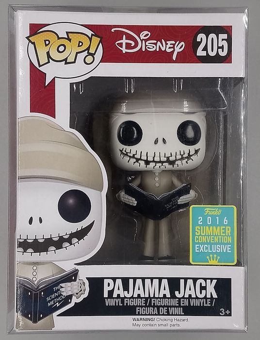 205 Pajama Jack - Disney The Nightmare Before Christmas - 2016 Con Funko POP