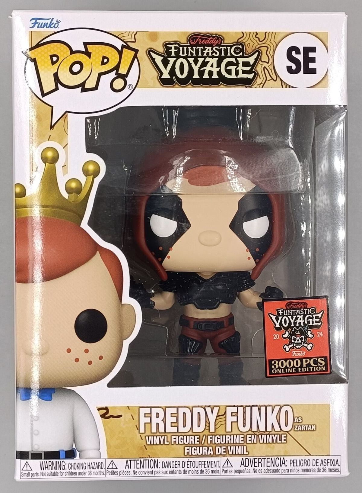 SE Freddy Funko as Zartan - Limited to 3000 Freddy’s Funtastic Voyage Funko POP Funko