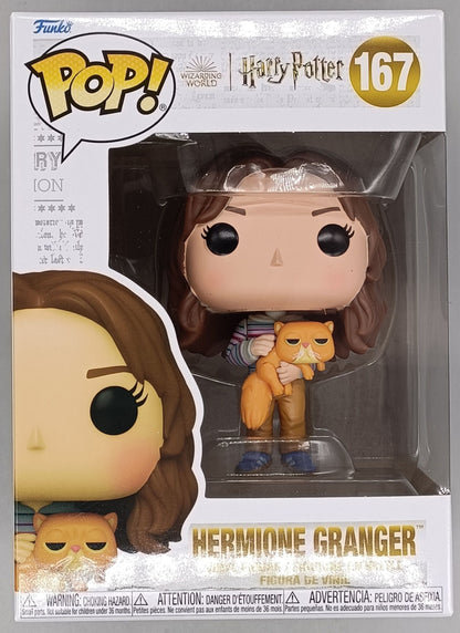 167 Hermione Granger w/Crookshanks - Harry Potter Funko POP - Brand New Funko