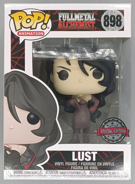 898 Lust - Fullmetal Alchemist - Box Damaged Funko POP