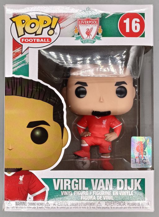 16 Virgil van Dijk - Liverpool FC - Football - Box Damaged Funko POP Funko