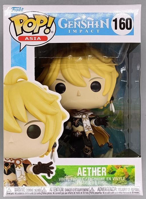 160 Aether - Genshin Impact - Box Damaged Funko POP Funko