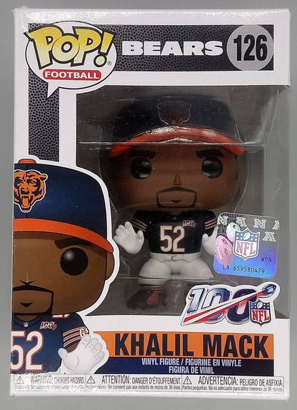 126 Khalil Mack (Chicago Bears) - NFL - Box Damaged Funko POP
