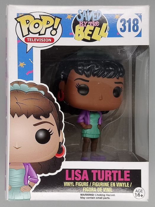 318 Lisa Turtle - Saved By The Bell - Box Damaged Funko POP