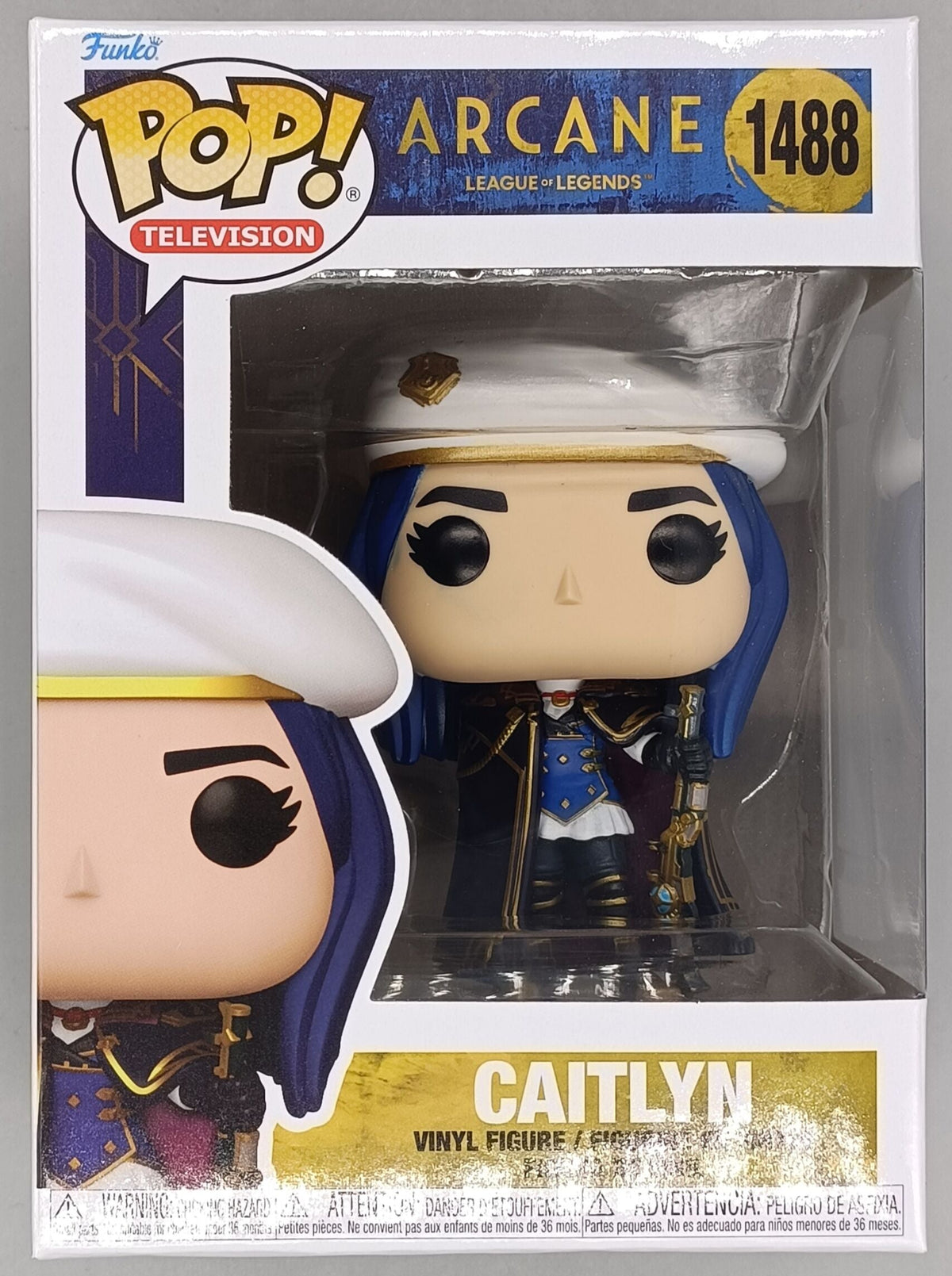 1488 Caitlyn - Arcane League of Legends Funko POP - Brand New Funko