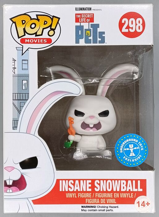 298 Insane Snowball - The Secret Life Of Pets - Box Damaged Funko POP Funko