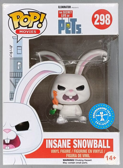 298 Insane Snowball - The Secret Life Of Pets - Box Damaged Funko POP Funko