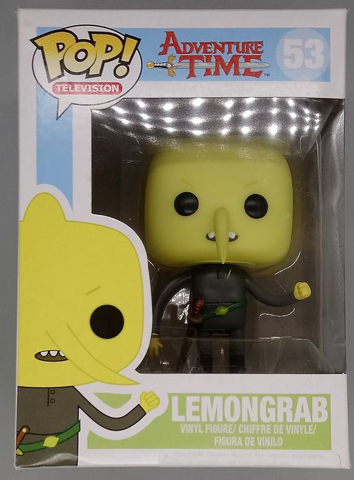 53 Lemongrab - Adventure Time - Box Damaged Funko POP