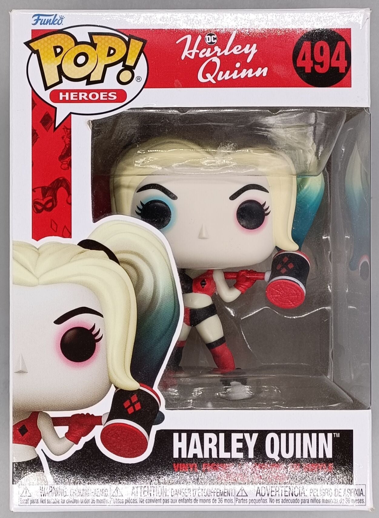 494 Harley Quinn - DC Harley Quinn Animated Series Funko POP - FanofThings.co.uk