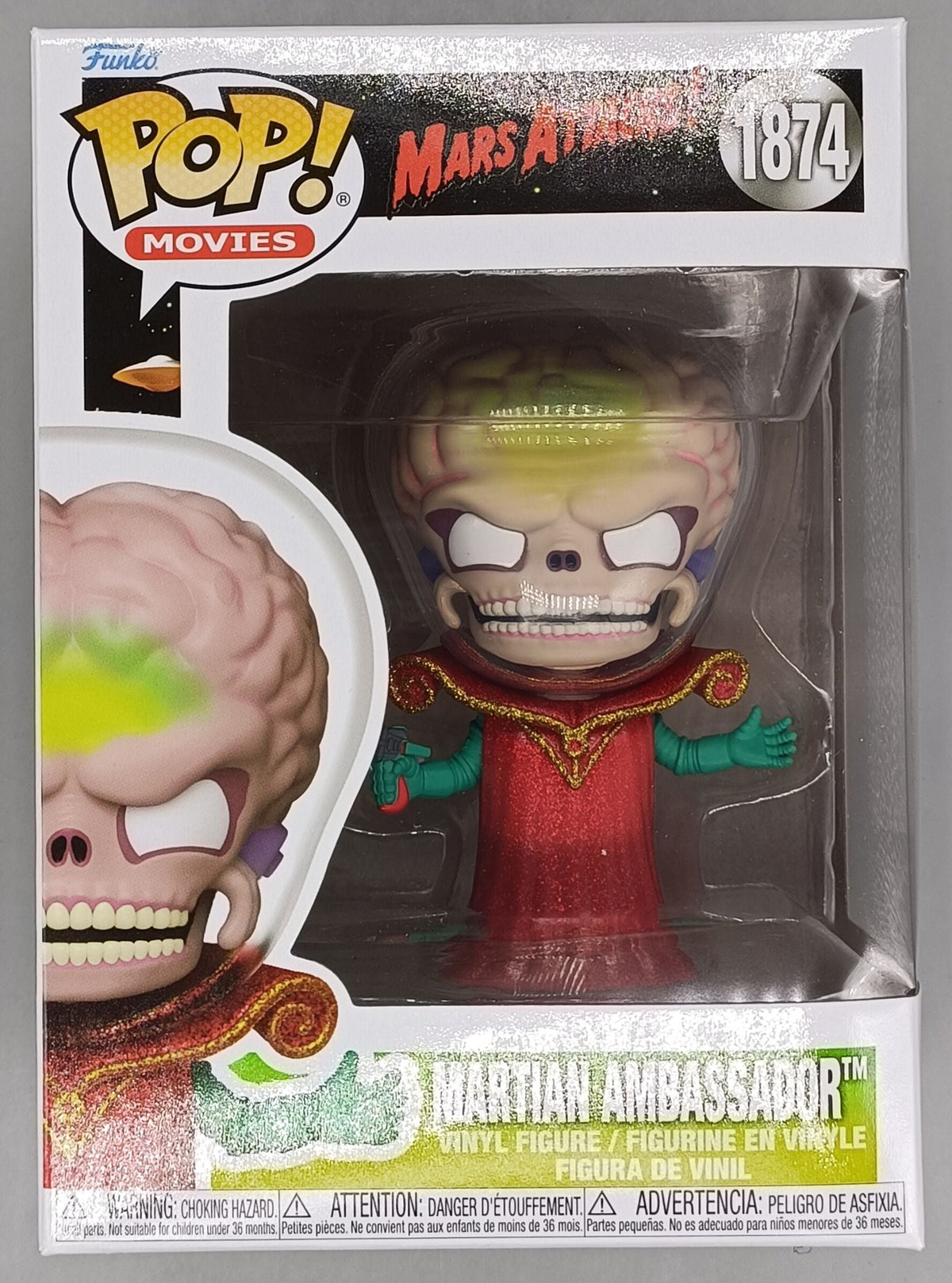 1874 Martian Ambassador - Mars Attacks Funko POP - Brand New