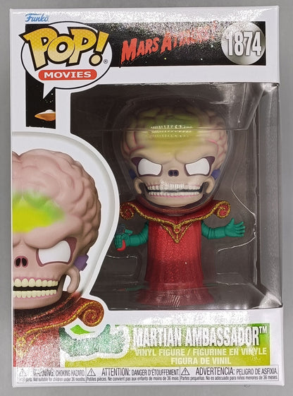 1874 Martian Ambassador - Mars Attacks Funko POP - Brand New Funko