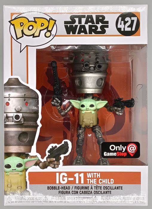 427 IG-11 (with The Child) - Star Wars The Mandalorian - Funko POP - Box Damaged