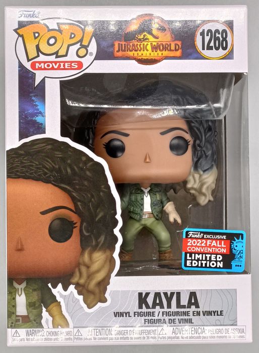 1268 Kayla - Jurassic World - 2022 Con - Box Damaged Funko POP Funko