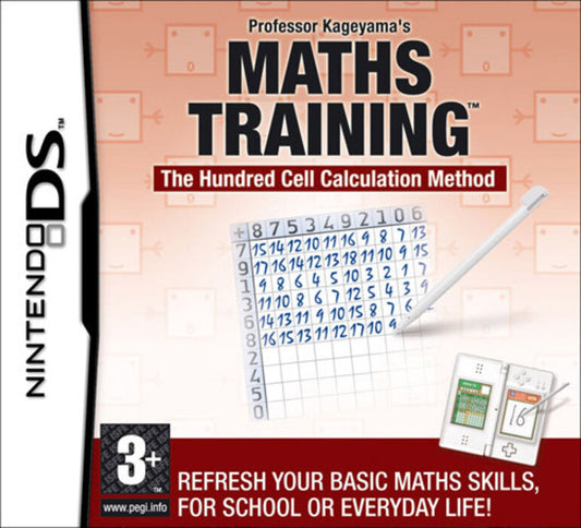 Professor Kageyamas Maths Training for the Nintendo DS/3DS - [No Manual] Funko